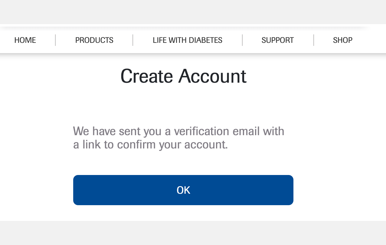 Account verification interruption during checkout