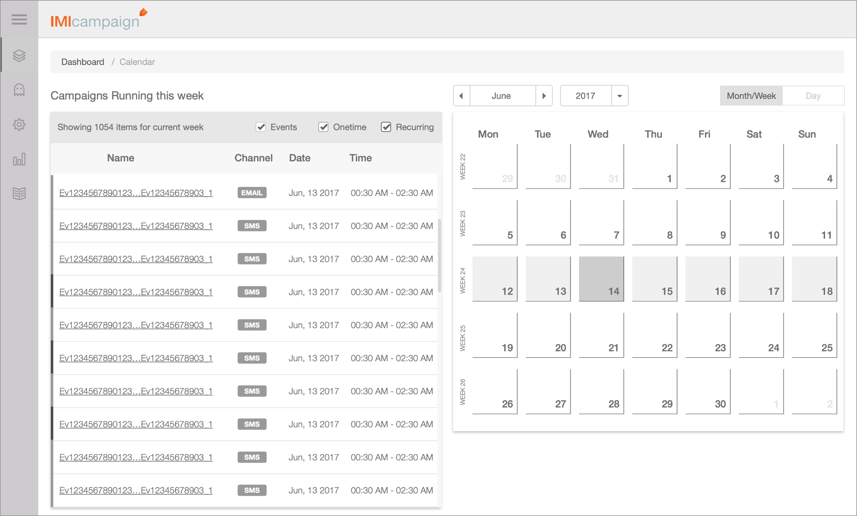 Calendar view — After